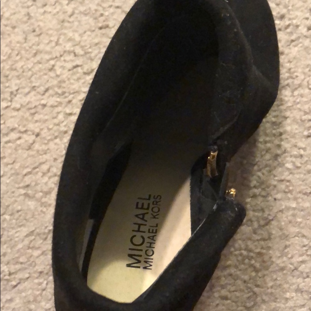 Michael Kors open toe booties - Picture 2 of 3